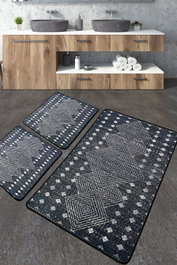 Mijölnir Juego de alfombrillas de baño Geesle Multicolor